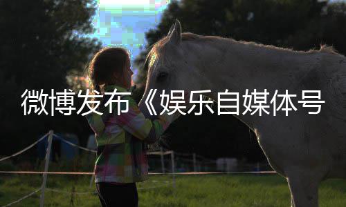 微博为界定及媒体号违娱规行处罚措施行乐自发布试